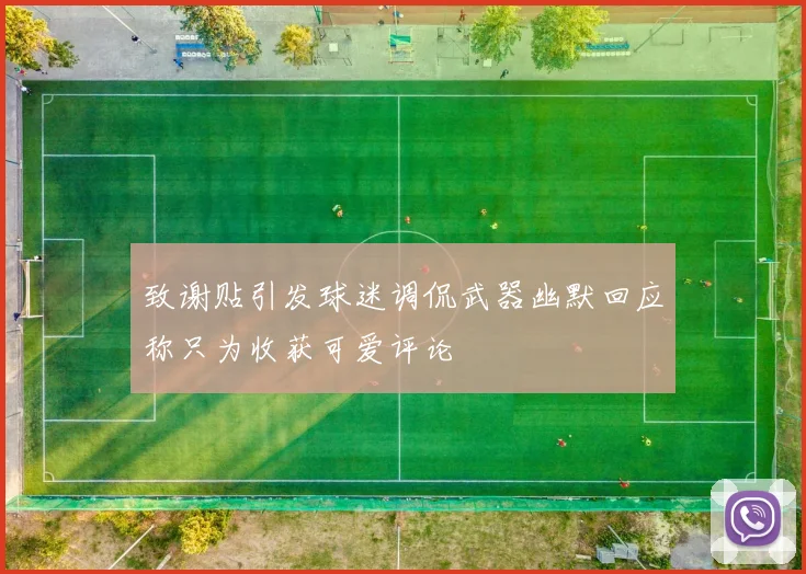 致谢贴引发球迷调侃武器幽默回应称只为收获可爱评论
